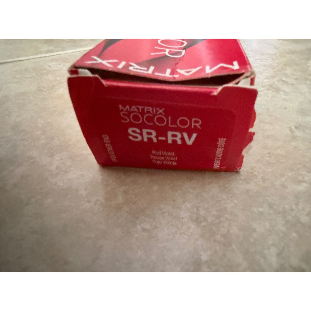 Matrix SoColor SoRed SR-RV Red Violet Permanent Cream Color hair care